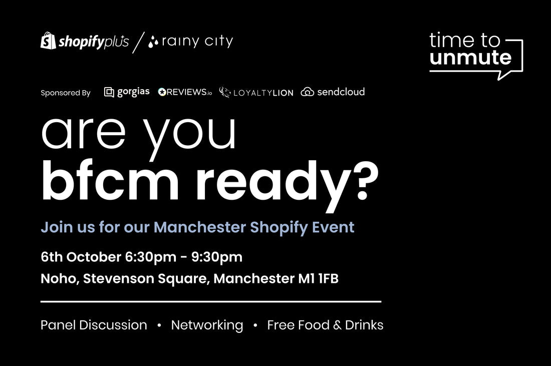 Manchester Shopify Plus Agency Launch First Event